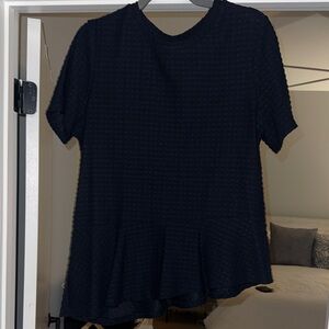 Elegant Navy Women's Top